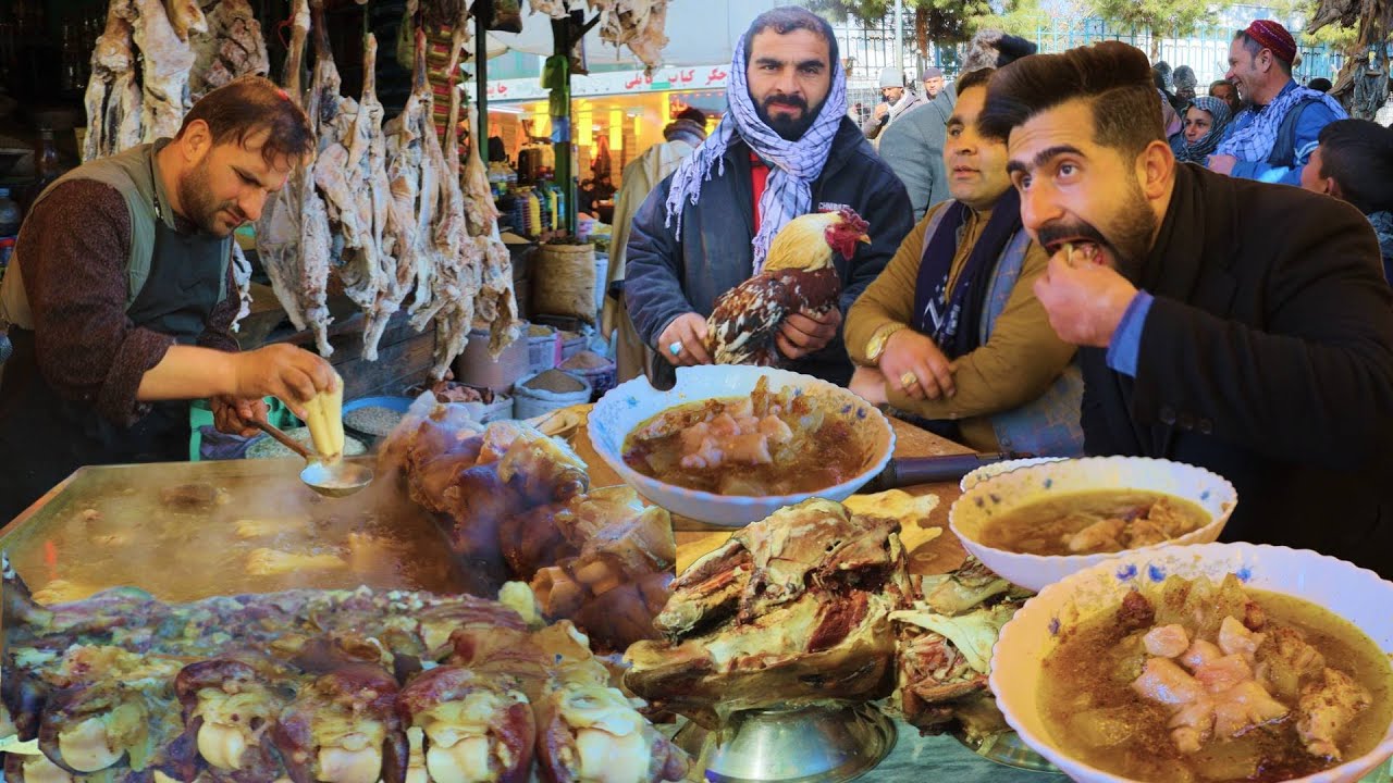 Kocha Kah Froshi, Kala Pacha Afghani, گزارش منصور،کوچه کاه فروشی،کله پاچه افغانی،گوشت قاق