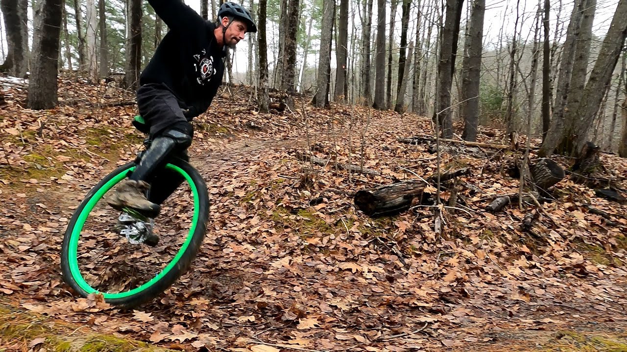 36 inch Unicycle Trail Ride
