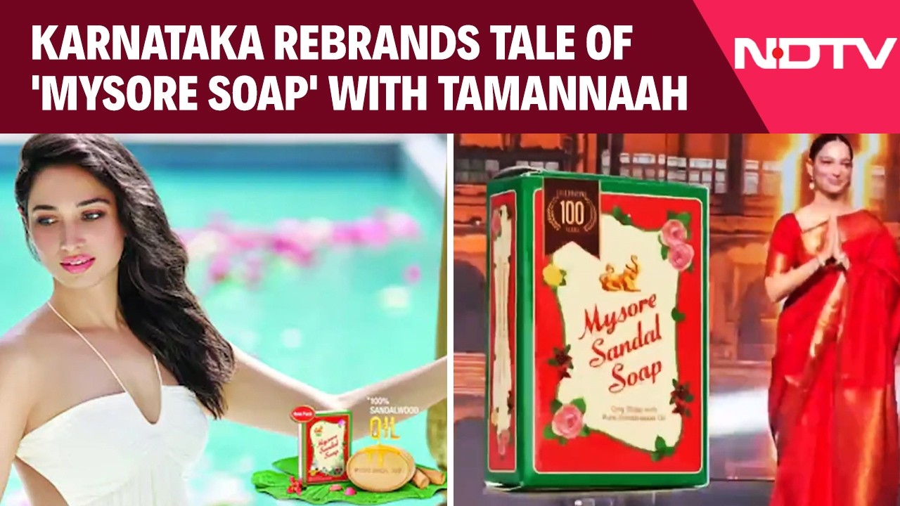 Karnataka Rebrands Tale Of 'Mysore Soap' With Tamannaah Bhatia. Controversy Follows