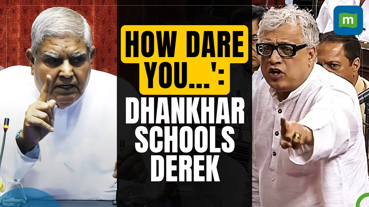 “Ugly, Bitter, Unpleasant” Jagdeep Dhankhar's Lashes Out At TMC’s Derek O'Brien | Stages a Walk-Out