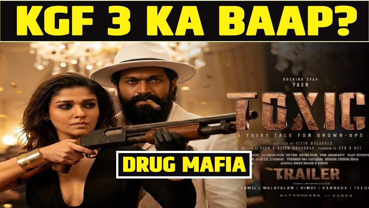 Toxic Movie Cast LEAKED! Yash vs 5 Actresses? 1950s Mafia Story Explained!