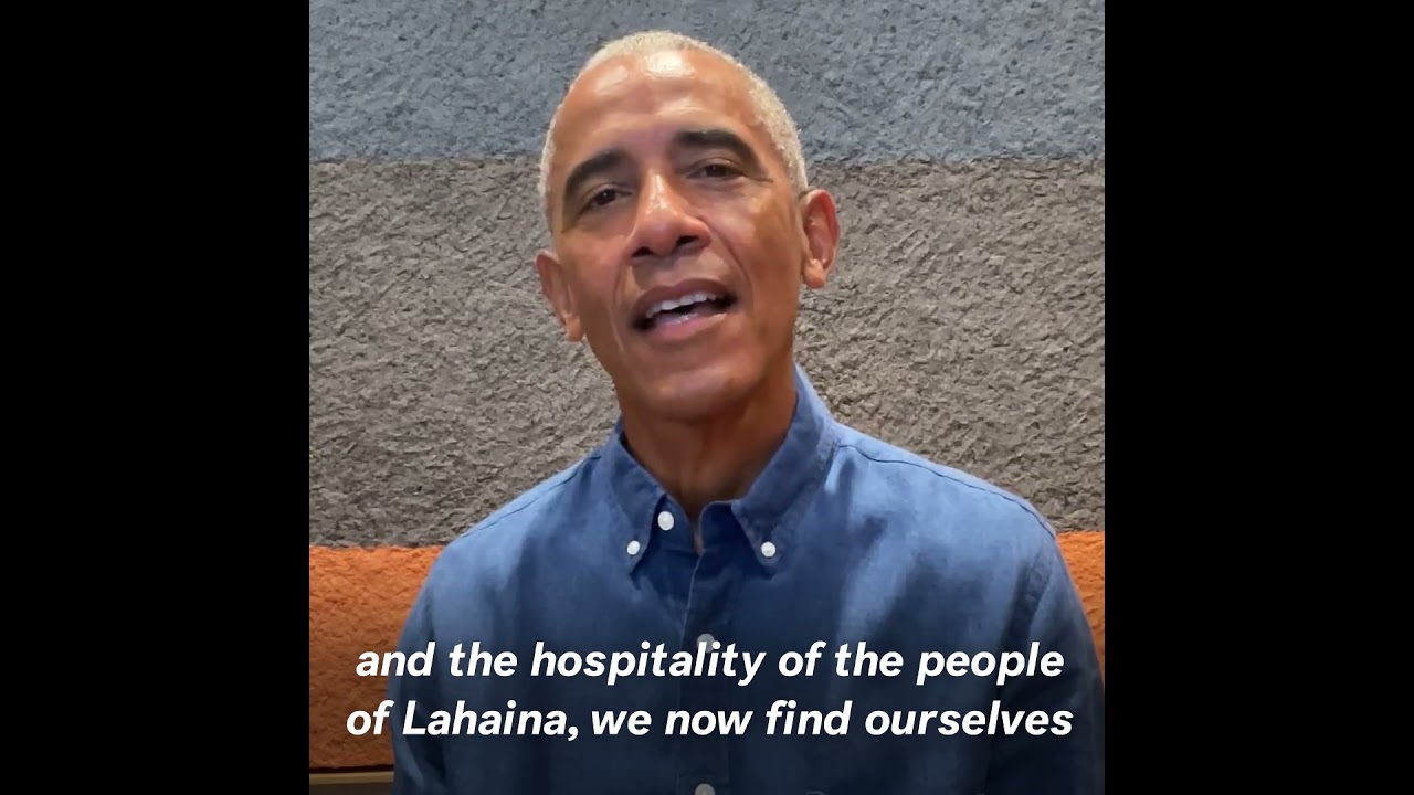 Obama Urges Help For Maui In Wake Of Devastating Wildfire