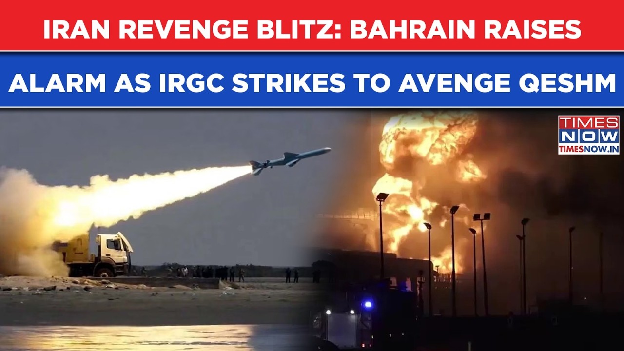 Iran Deadly Revenge Blitz: IRGC Rains Missiles On American Base In Bahrain After Strike On Qeshm