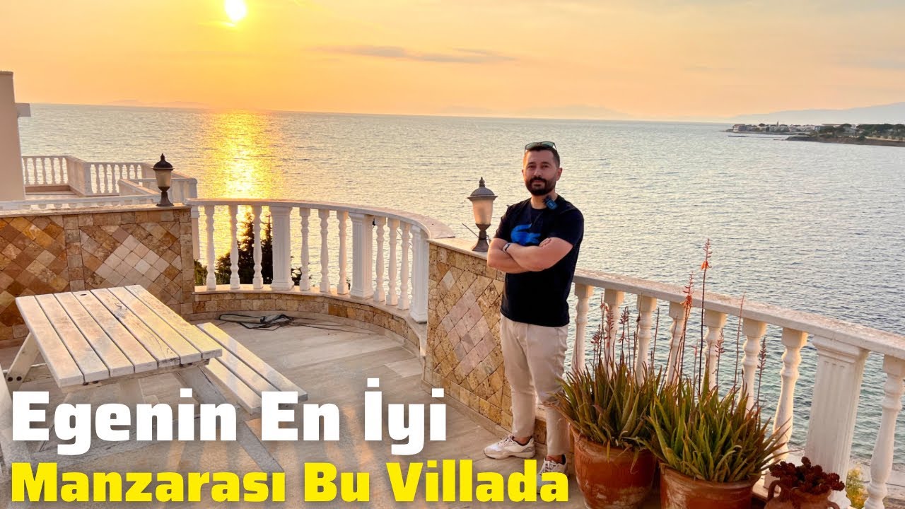 ‼️SATILDI‼️Gün Batımının En Güzel Gözüktüğü Villa Denize Sıfır Lüks Ev Turu E-160