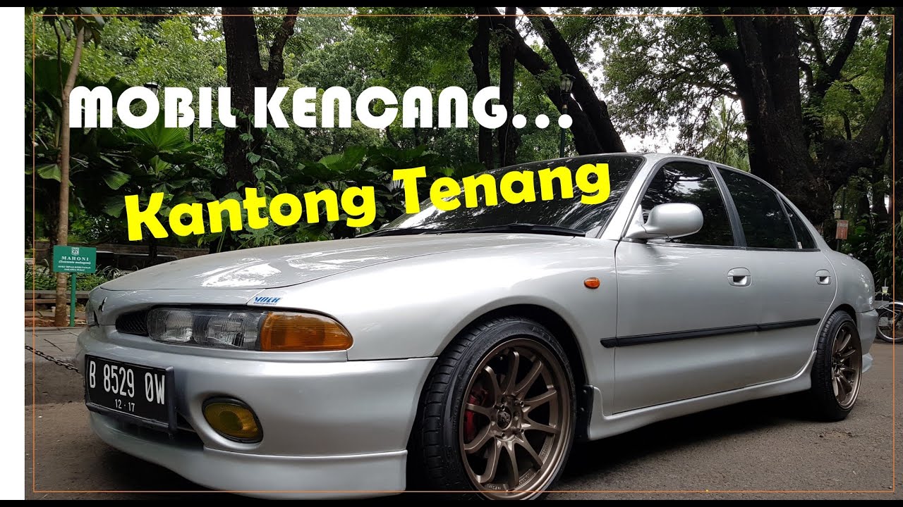 Modifikasi Mitsubishi Galant - Street Racing Look yang Enak dipakai Harian