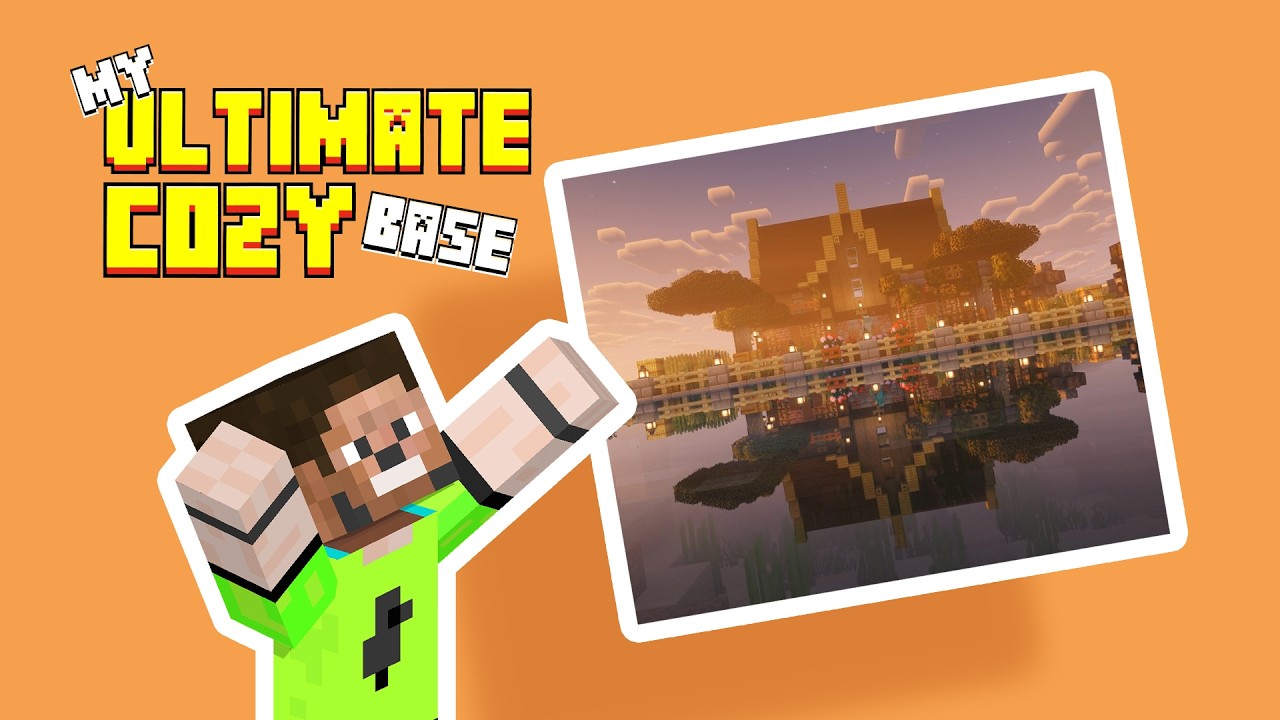 Ultimate Cozy Minecraft Base | Aesthetic Survival House & Garden
