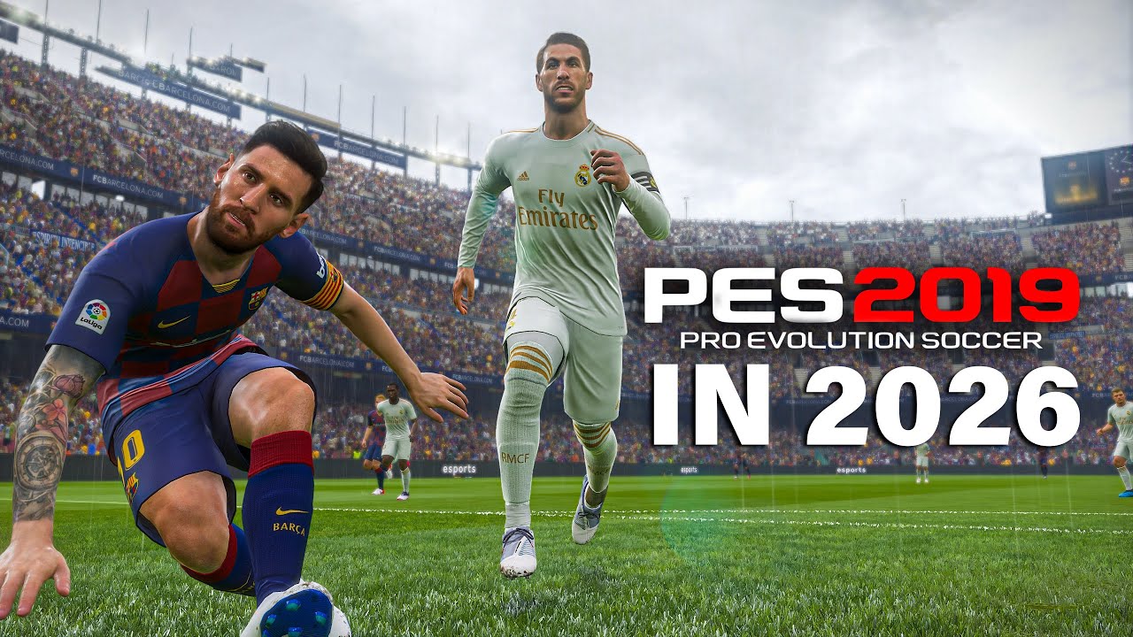 PES 2019 в 2026 году - Барселона против Реала Мадрид | PC