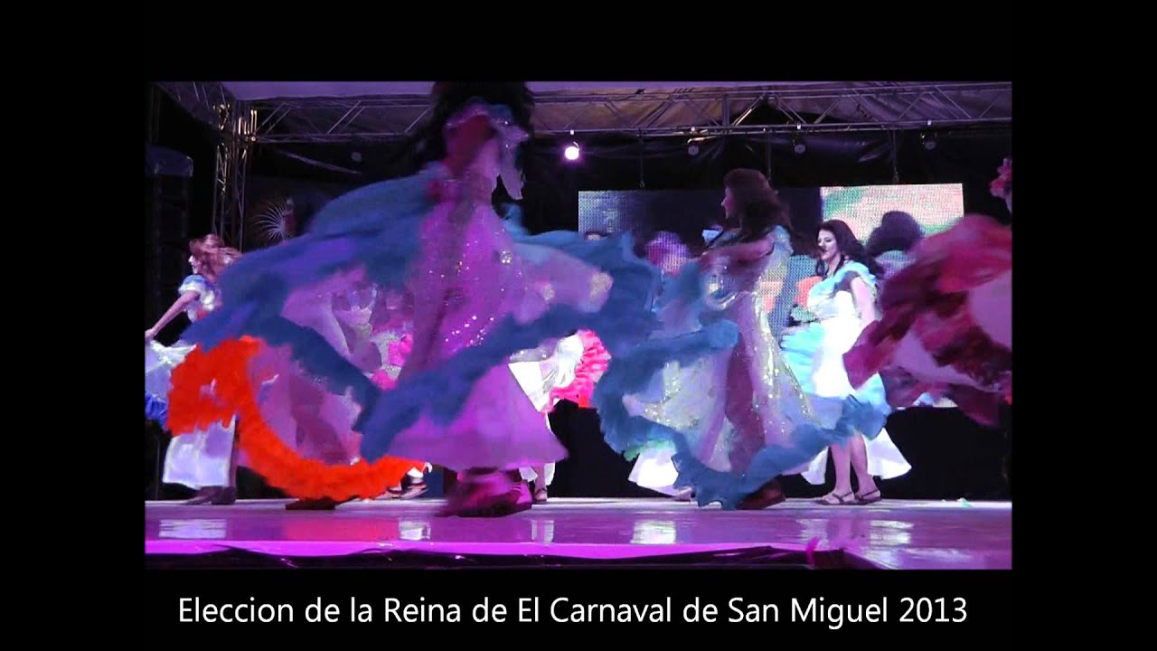 Eleccion de reina del Carnaval de San Miguel 2013