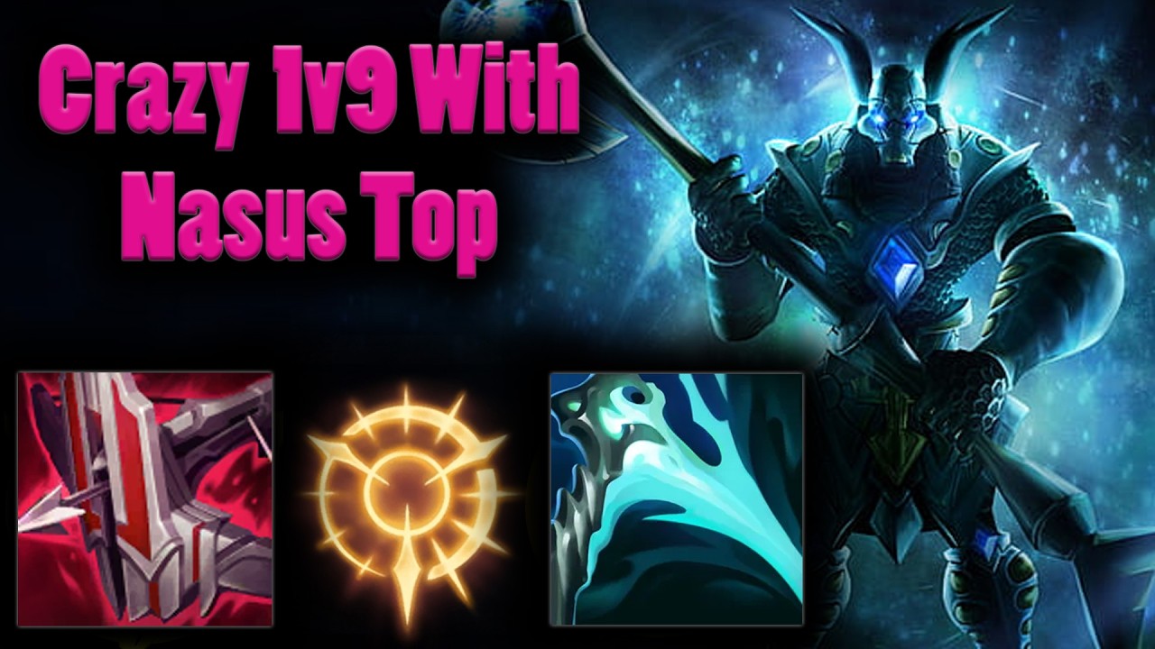 The Biggest 1v9 This Season yet, Nasus's Supremecy | Carnarius | League of Legends