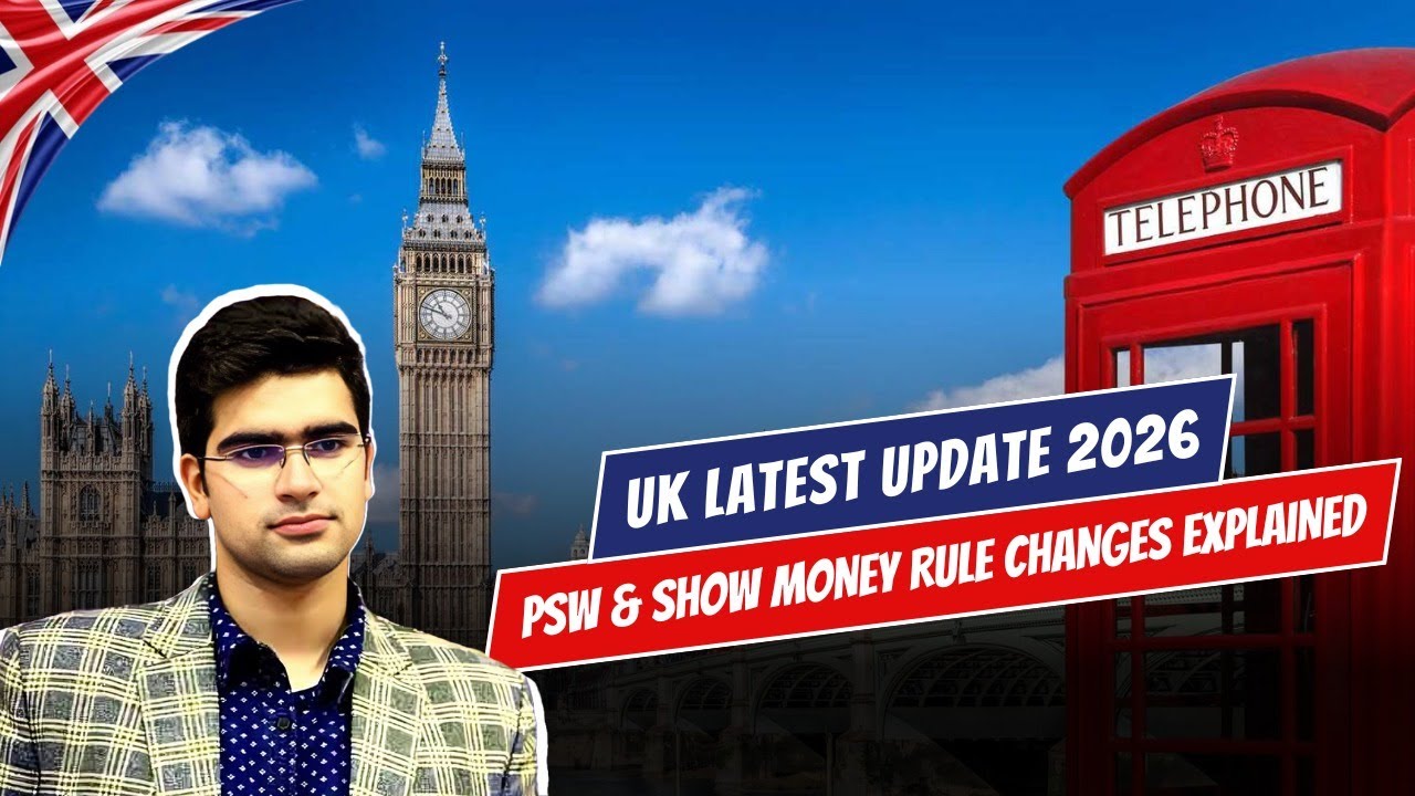UK Latest Update 2026  | PSW & Show Money Rule Changes Explained | Study in UK