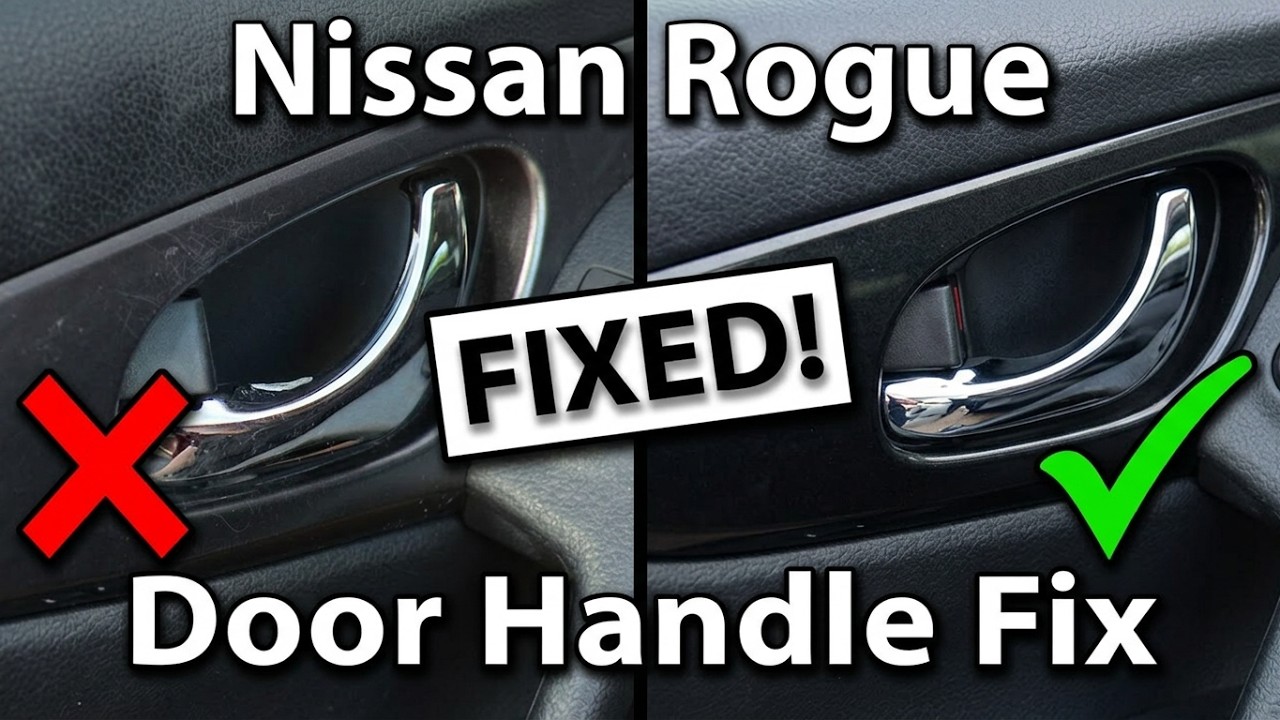 How to Replace the Interior Door Handle on a 2016 Nissan Rogue | Easy DIY Guide