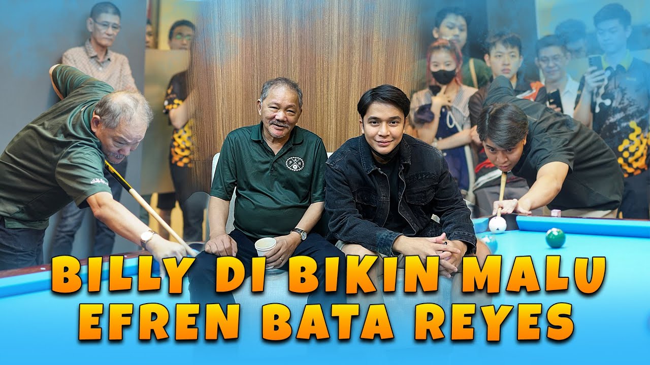 WINNER !!! BILLY MINTA AMPUN KE EFREN BATA REYES #billiards #legend