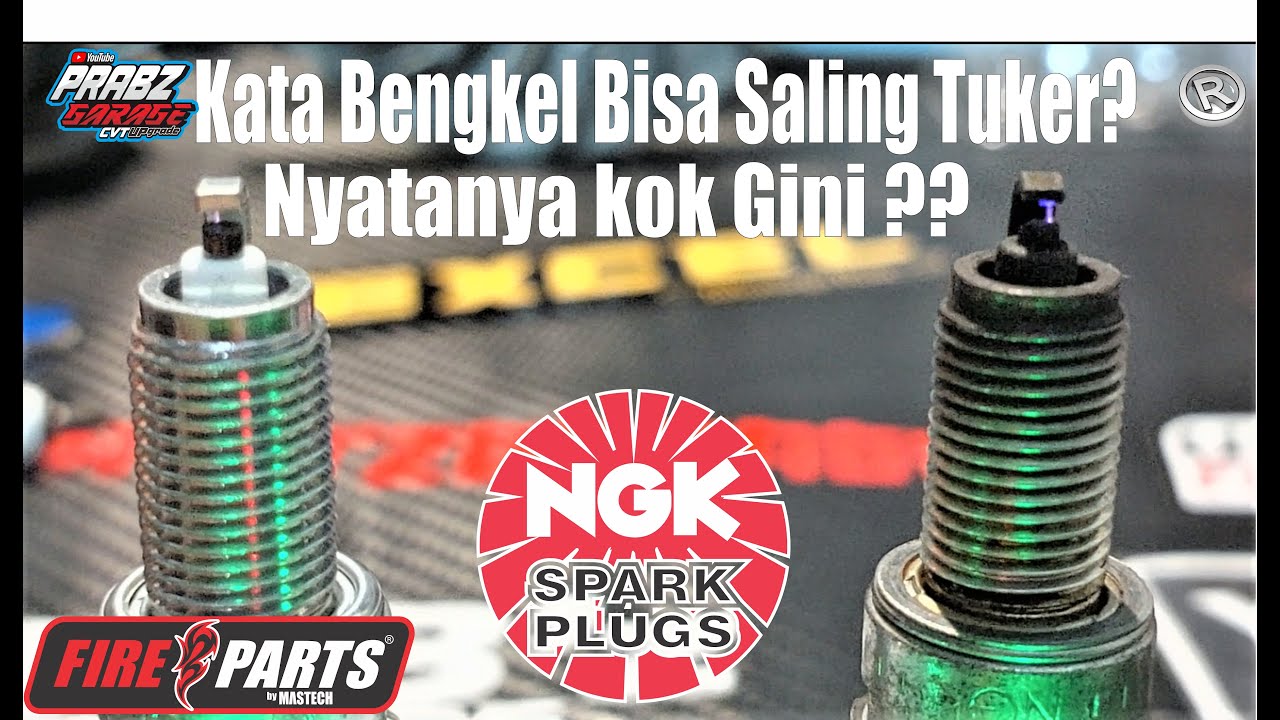 🔴 Busi NGK CPR6EA-9 vs CPR9EA-9 | Review Busi NGK | Prabz Garage #ngksparkplugs