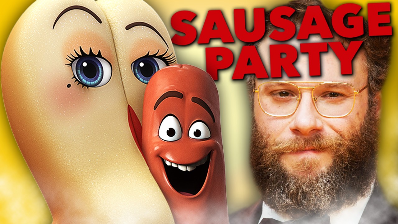 Мы напиваемся и смотрим Sausage Party с участием Сета Рогена