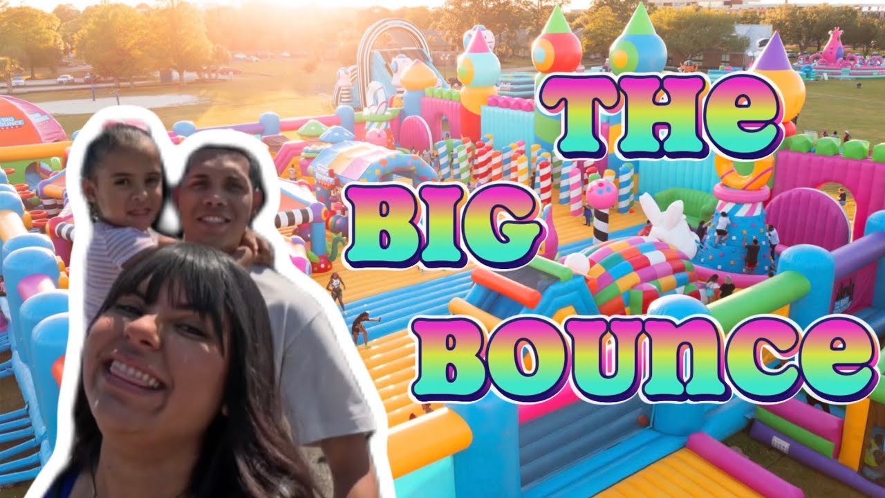 FUIMOS AL PARQUE DE INFLABLES MÁS GRANDE DE ESTADOS UNIDOS (THE BIG BOUNCE)