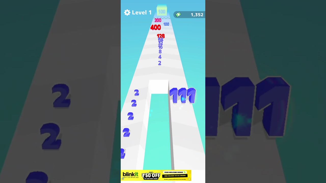 Reach Up High Score In - Number Master (Lv210)#numbermaster #viral #shorts