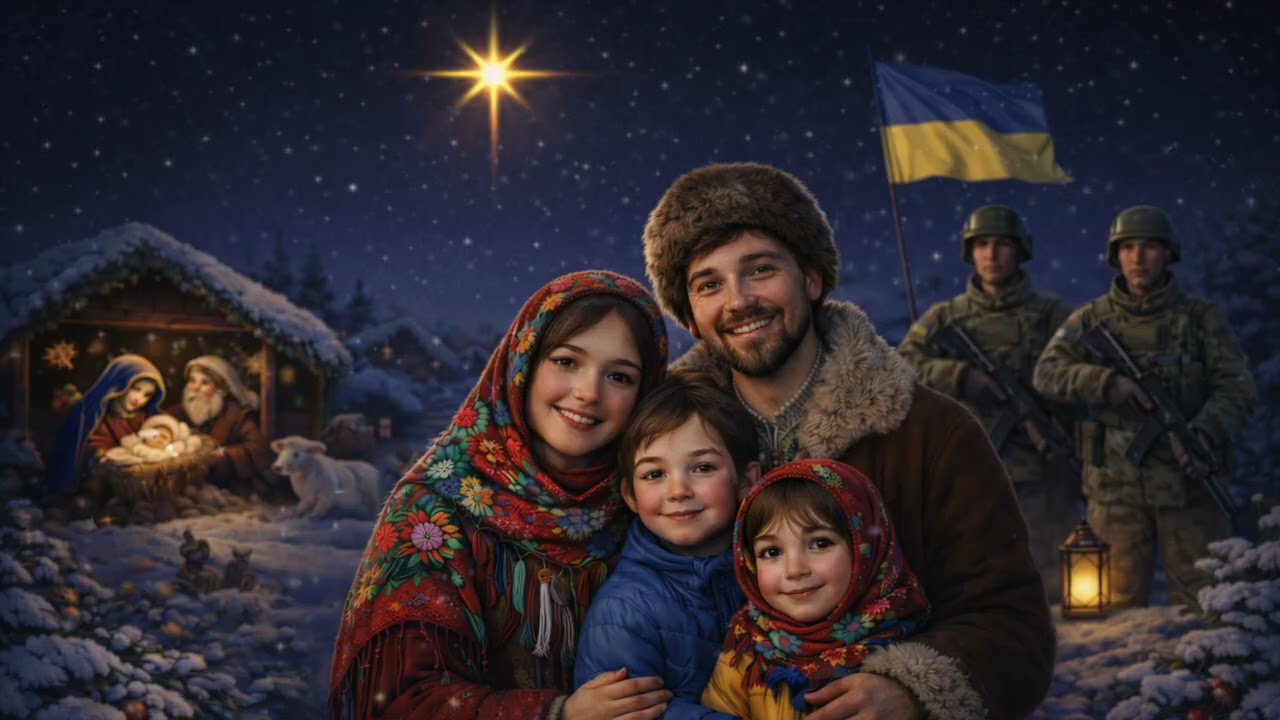 Колядка Вифлеємська зоря над Україною | Різдвяна надія серед війни