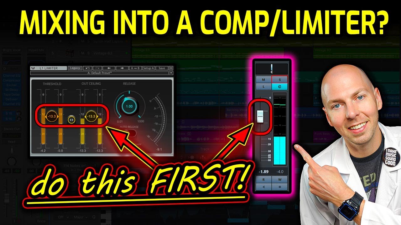 DON'T MIX into a Limiter or Bus Compressor Until You See This!