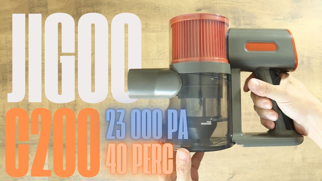 Olcsón is van jó - Jigoo c200 állóporszívó teszt