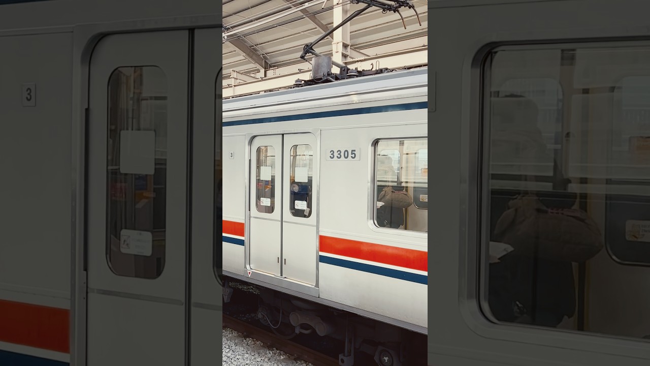【竜巻化した日立IGBT！】東急3000系 日立IGBT-VVVF 減速音！#shorts