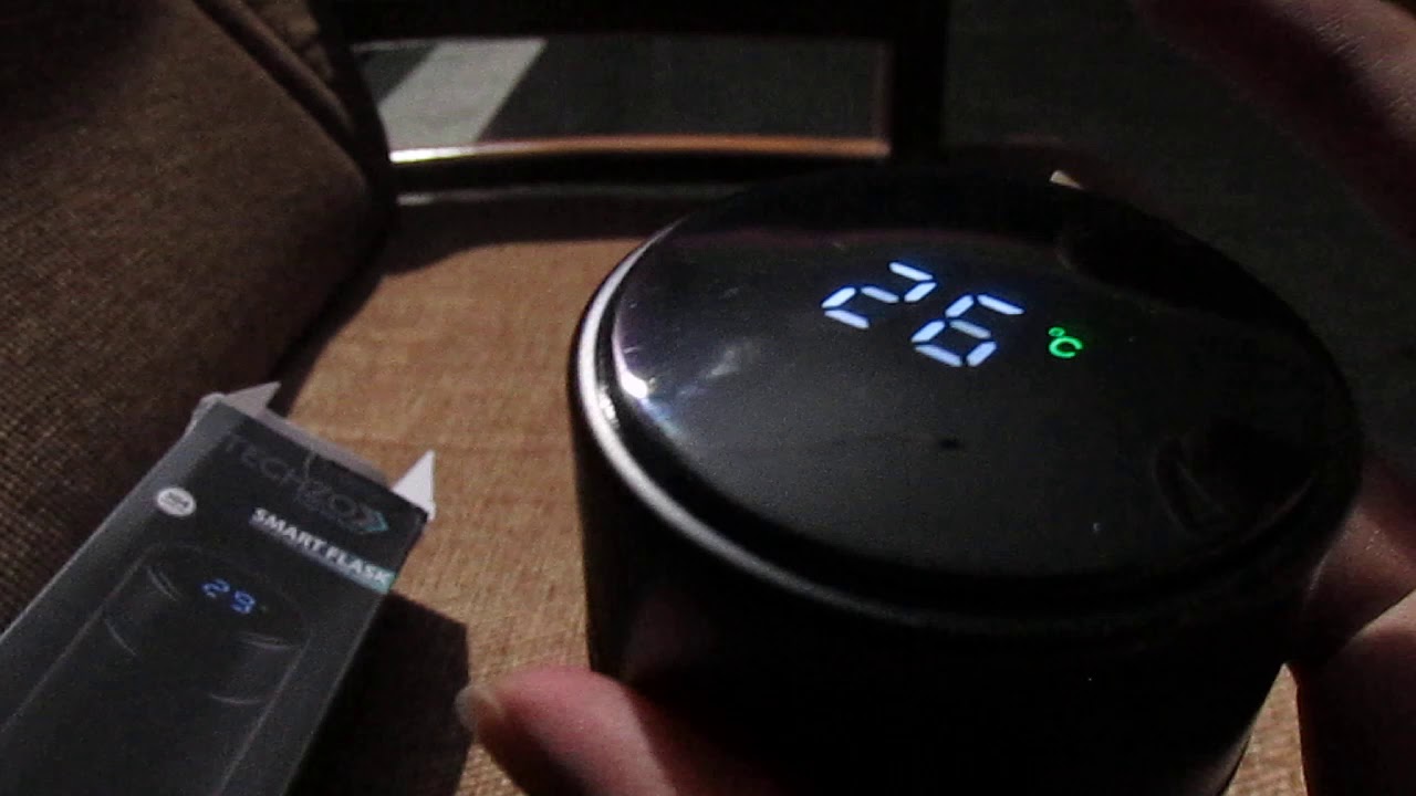 UNBOXING TECHZO SMART FLASK