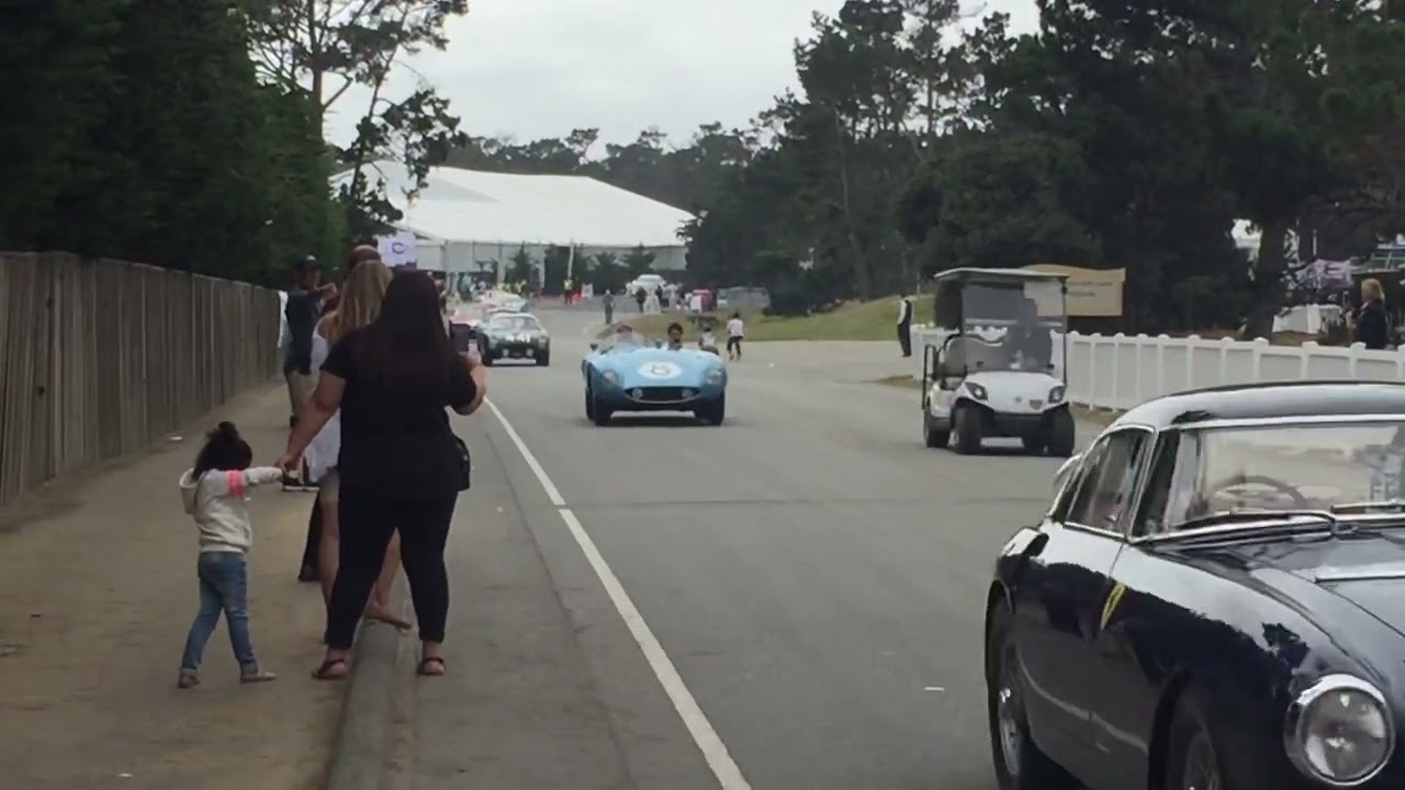 Ferrari GTO Pebble Beach, California car week rally