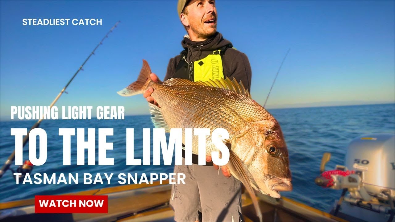 Railed by BIG Snapper on Light Gear | Catch n Cook (4K)