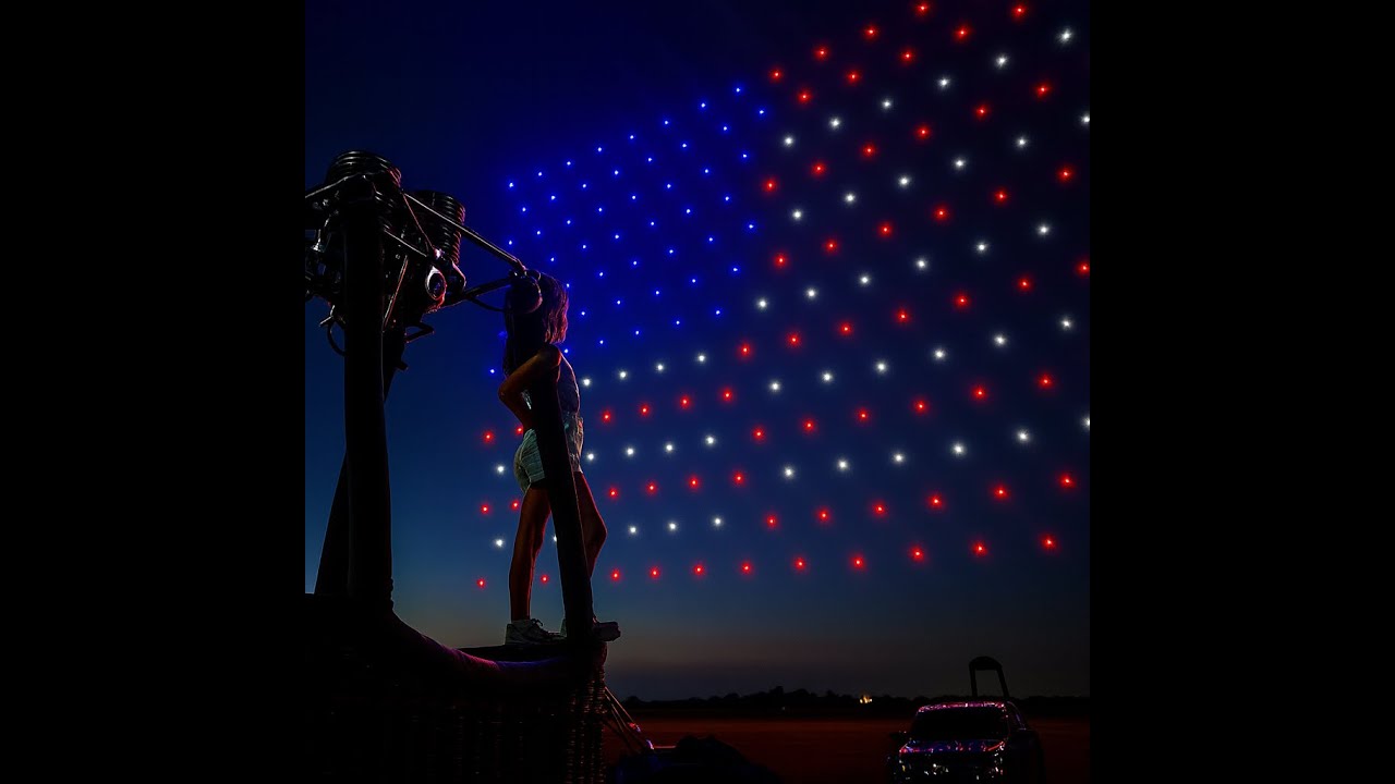 Drones, Pyro Drones & Pure Artistry | FlyLight Drone Show Productions Available Nation Wide