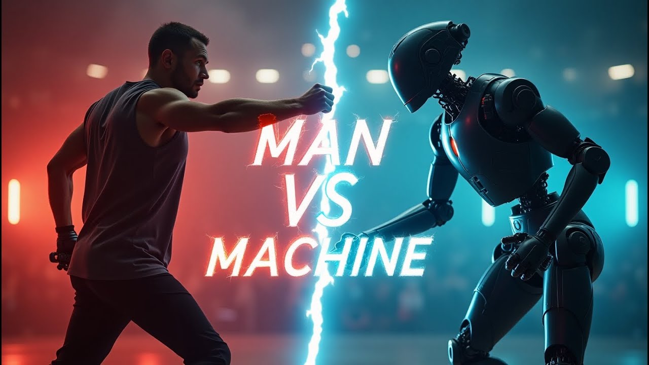 Man vs Machine 🤖💪 &ndash; My Challenge with Boston Dynamics&rsquo; Robot! 🔥🚀