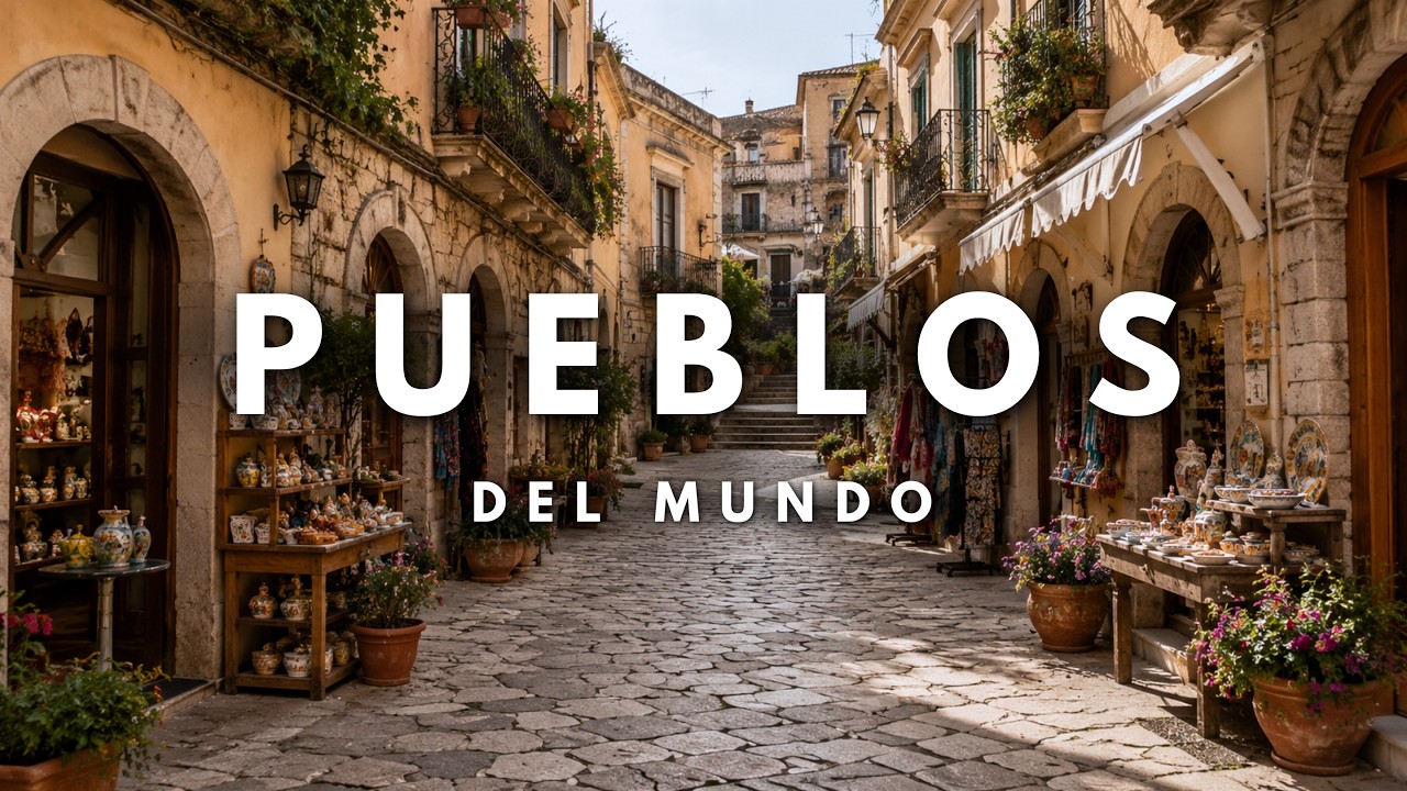 50 Pueblos M&aacute;s Bonitos del Mundo para Enamorarse | Gu&iacute;a de Viaje en 4K