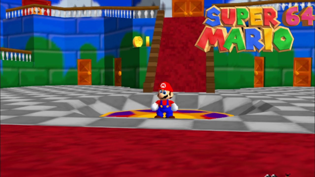 what if super mario 64 was made from Memory?