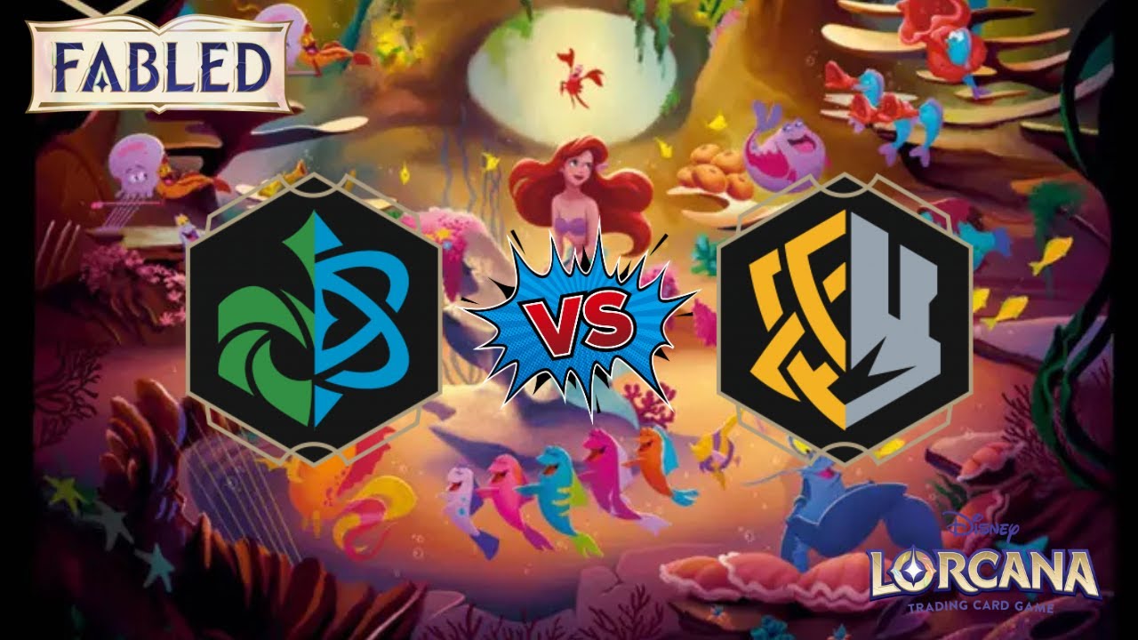 AMBER STEEL VS. EMERALD SAPPHIRE | SET 9 | LORCANA LOCAL TOURNAMENT