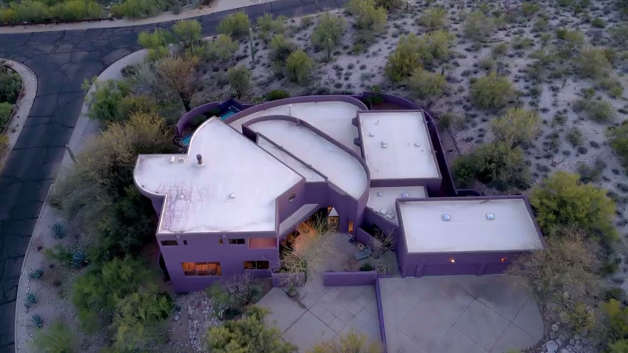 John Campisano-Designed Desert Postmodern Tucson Foothills Home | Hacienda del Sol Estates