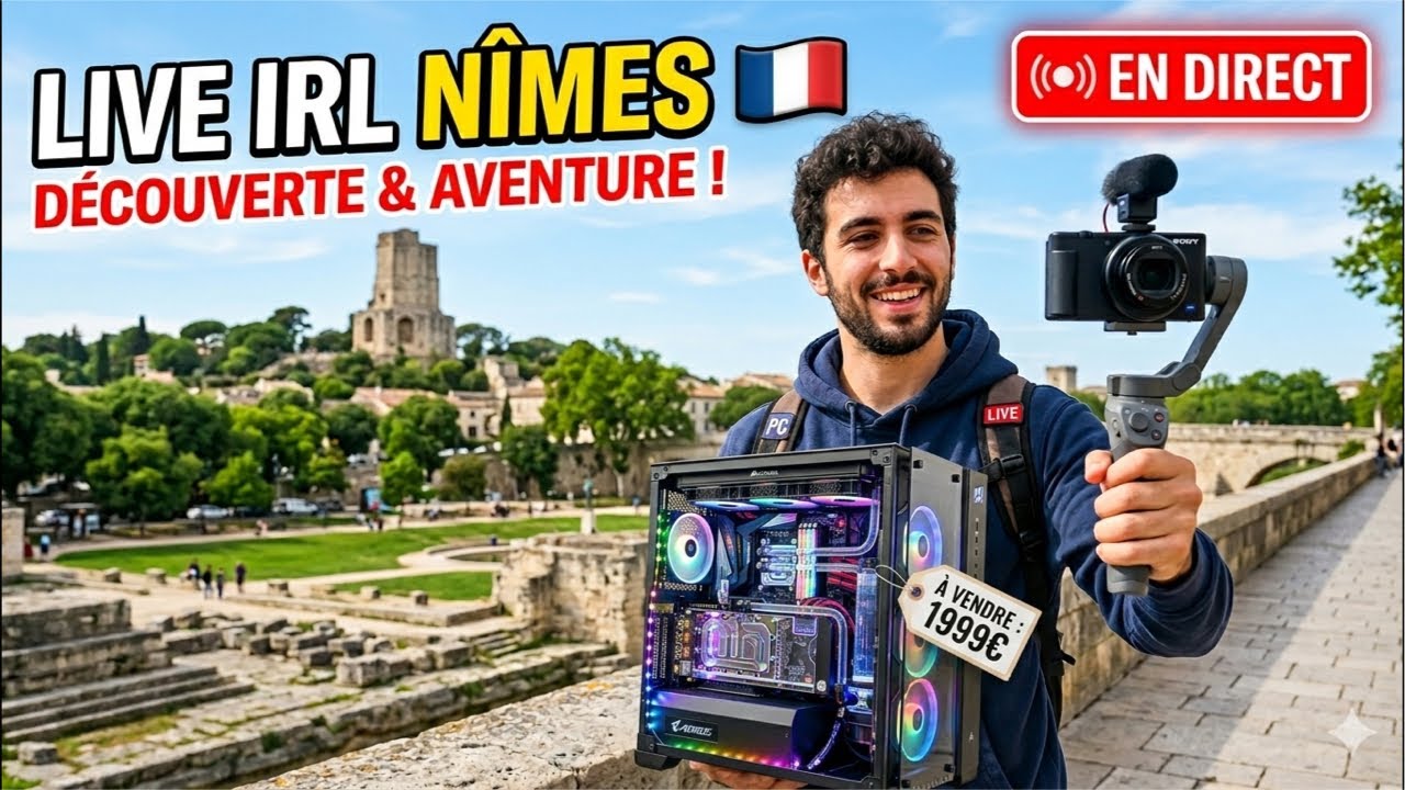 LIVE IRL OBJECTIF VENDRE MON PC