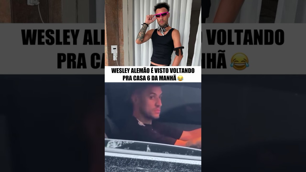 Wesley alem&atilde;o &eacute; visto ap&oacute;s Show do Travis Scott 😂 | #wesleyalemao #trap #travisscott