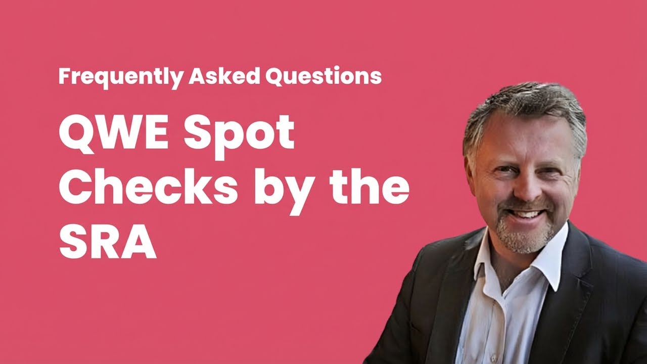 QWE Spot Checks by the SRA &mdash; What You Need to Know