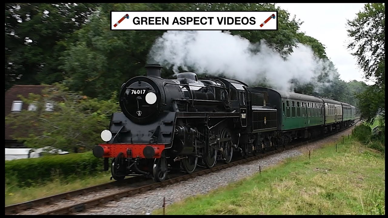 Cloudy scenes on the Mid Hants Railway - 18/08/21