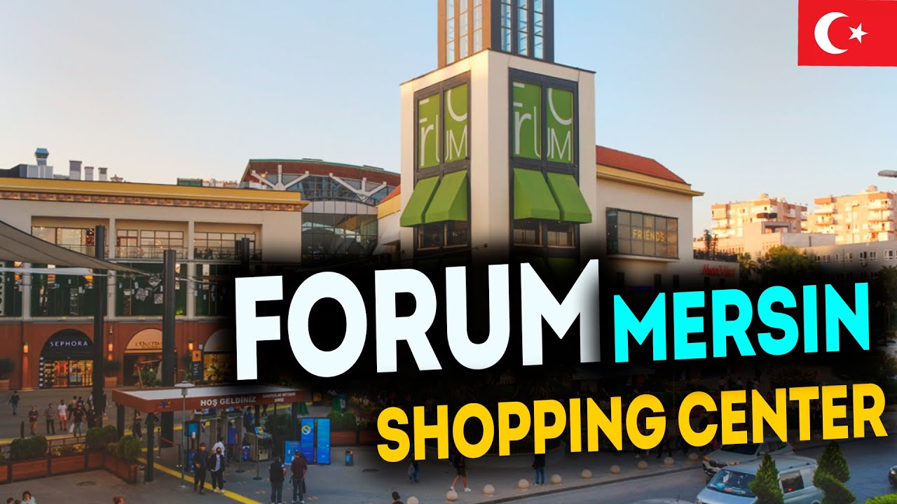 The biggest mall in Mersin. Forum AVM Mersin Turkey 2022 [ENG SUB]