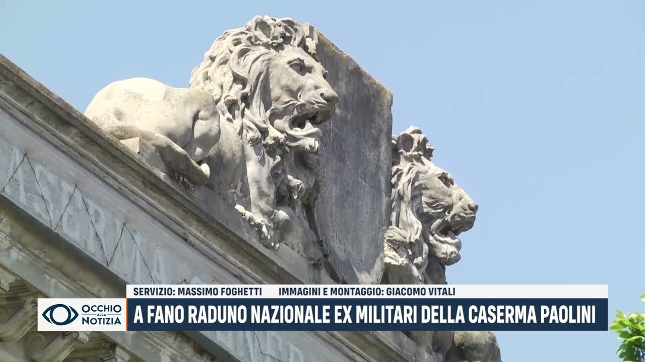 A Fano raduno nazionale ex militari della caserma Paolini