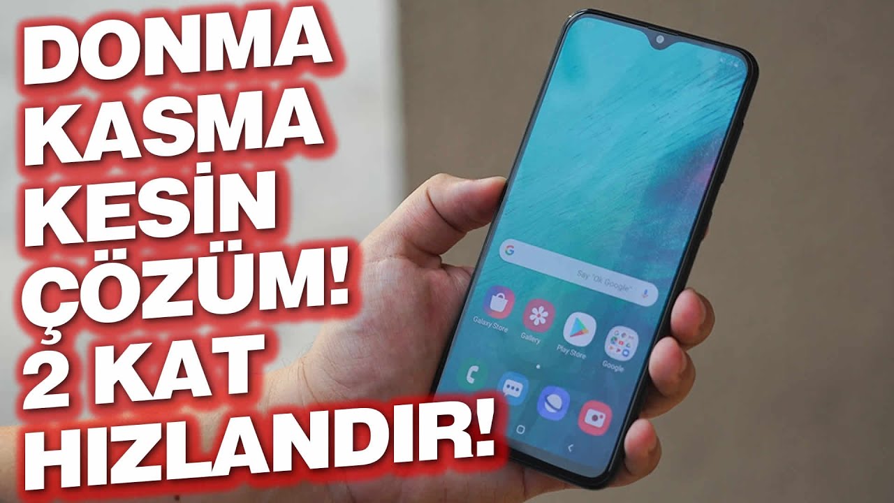 ANDROİD TELEFONLARI 2 KAT HIZLANDIRMA ( Samsung Telefon Hızlandırma )