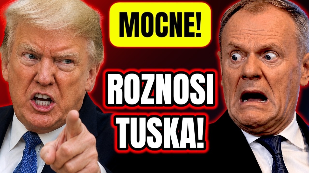 TRUMP WBIŁ TUSKOWI SZPILĘ! INTERNET HUCZY!