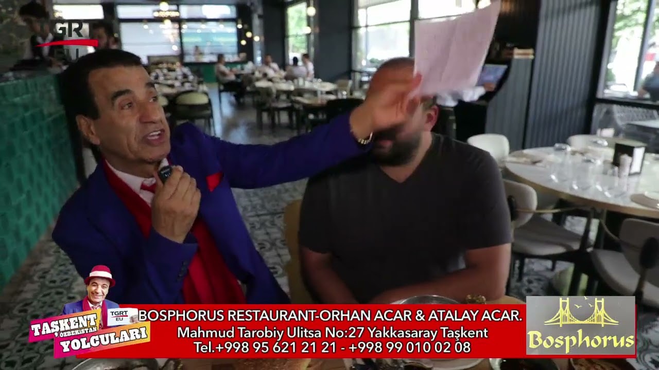 &Ouml;zbekistan Taşkent Yolcuları Bosphorus Restaurant - Orhan Acar & Atalay Acar