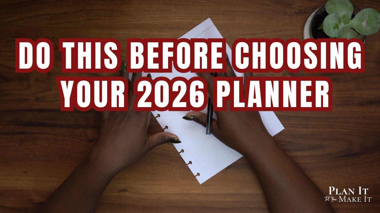 How I Create My 2026 Line Up | Plan It Til You Make It