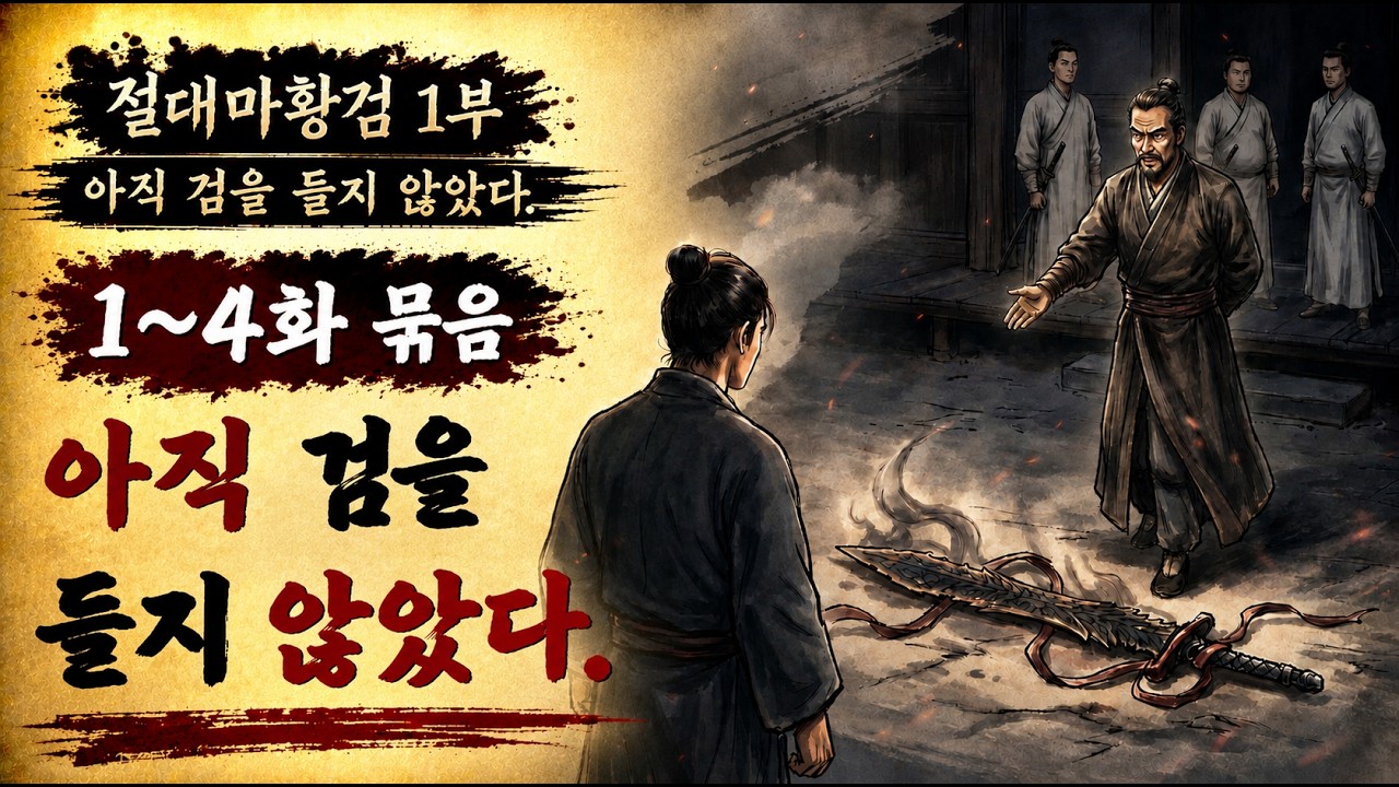 검은 남았지만 선택은 시작되지 않았다 1~4화 묶음 결정 없는 무협의 서막