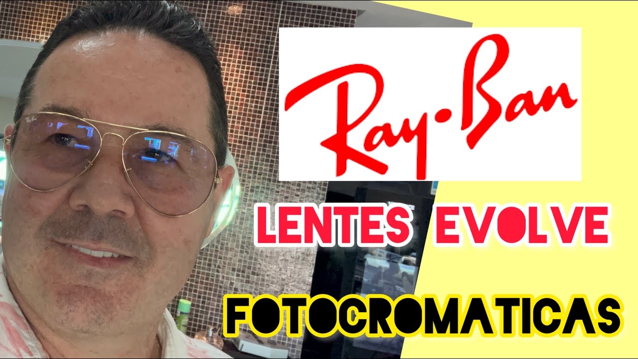 Óculos Ray Ban Evolve 3925 lentes fotocromáticas #rayban #verbim