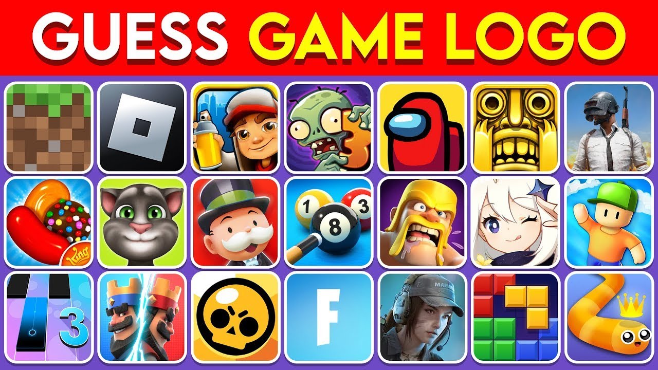 Guess the Game Logo | 200 Famous Game Logos | Logo Quiz
