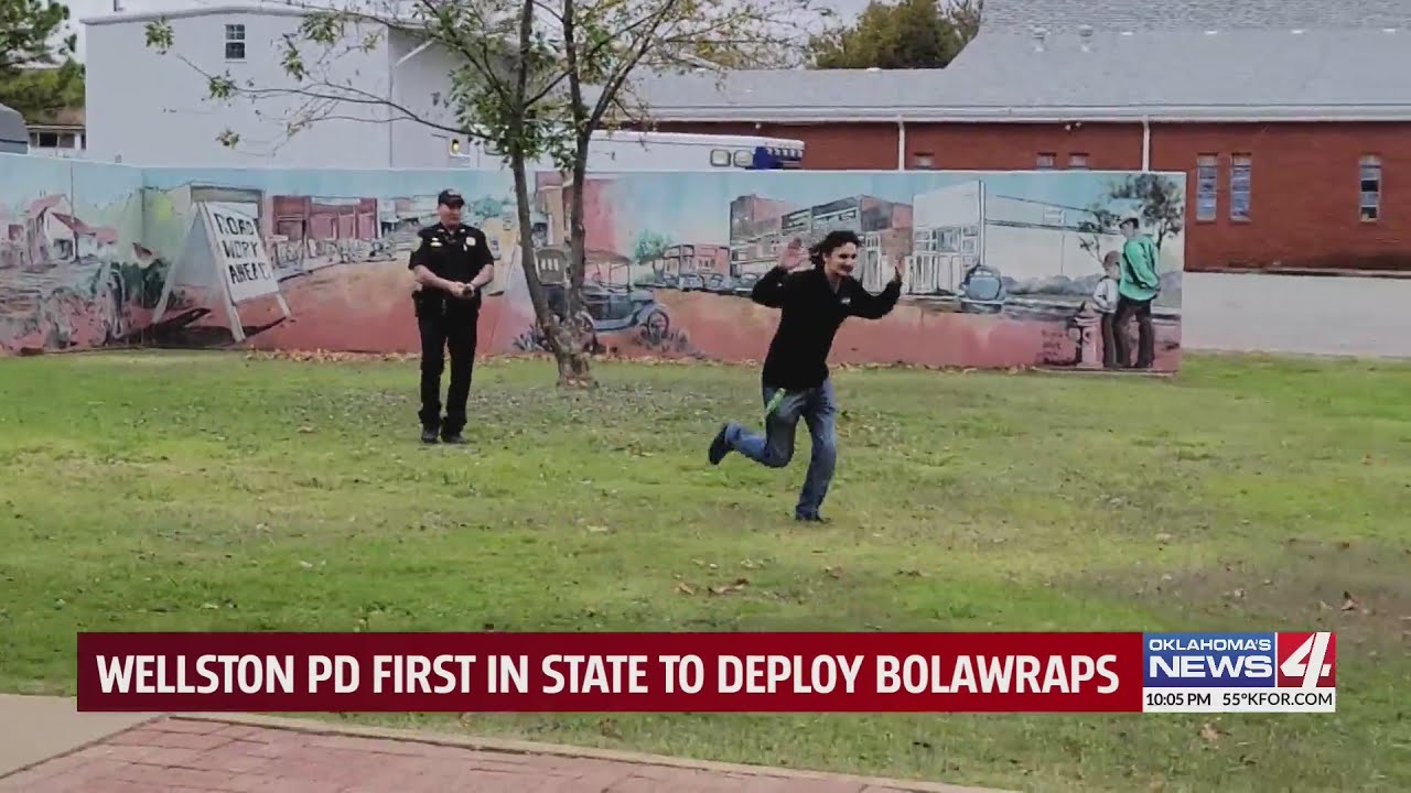 Police department in Lincoln County becomes first in Oklahoma to use BolaWrap, a Taser alternative