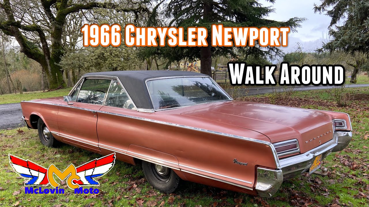 Chrysler Newport 1966 года! Двухдверный хардтоп! Прогулка, поездка и планы на будущее!