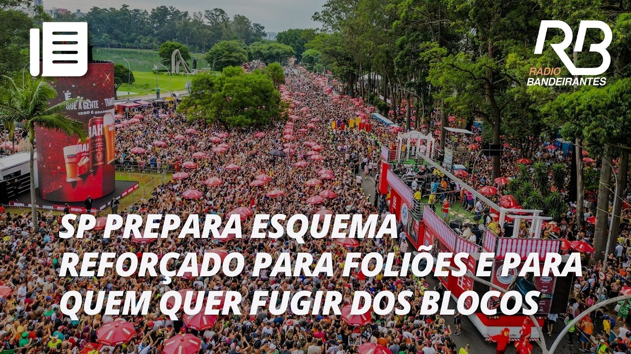 Carnaval em SP terá operação especial de transporte, bloqueios e programação no Anhembi