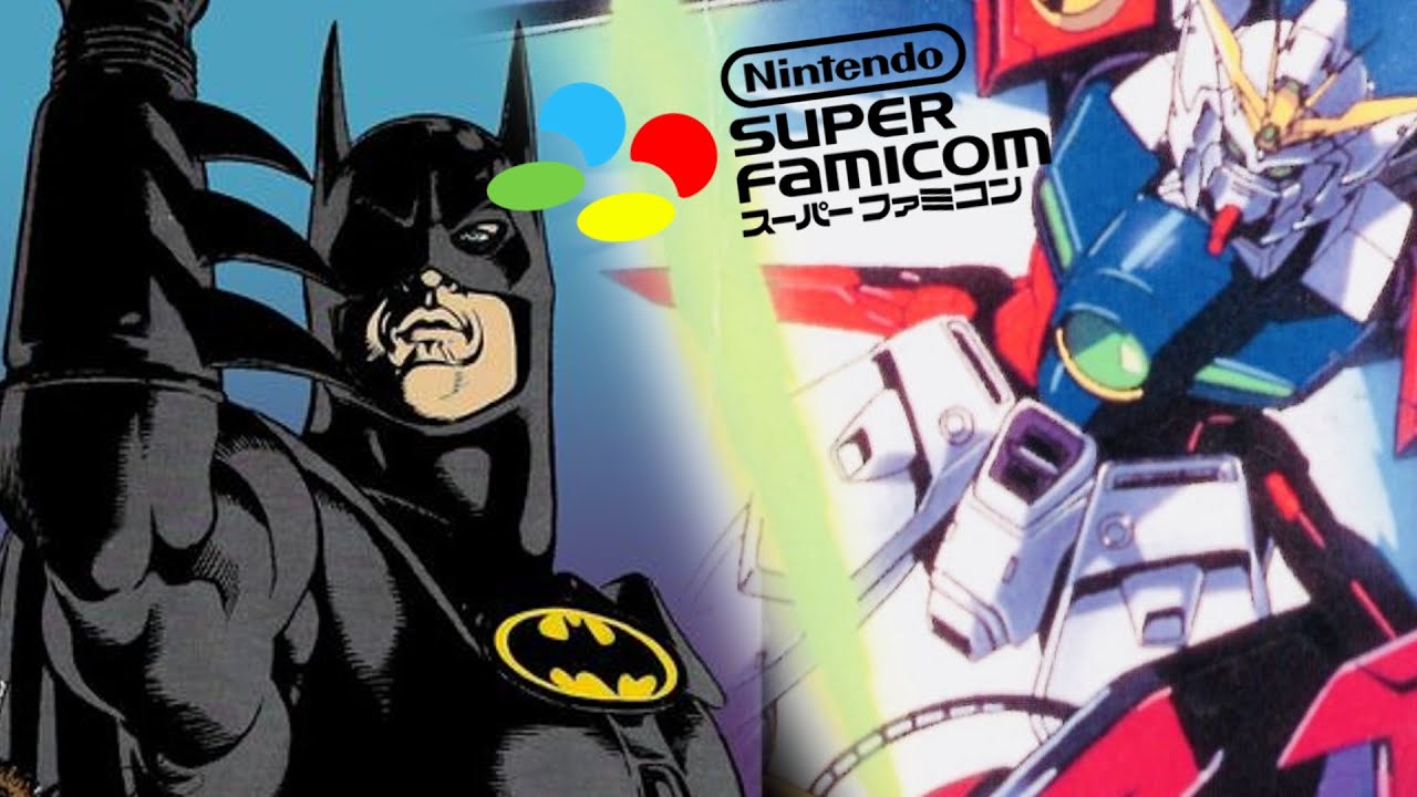 Diddy Kong, Batman, Gundam: On rebranche la Super NES ! Benzaie Live